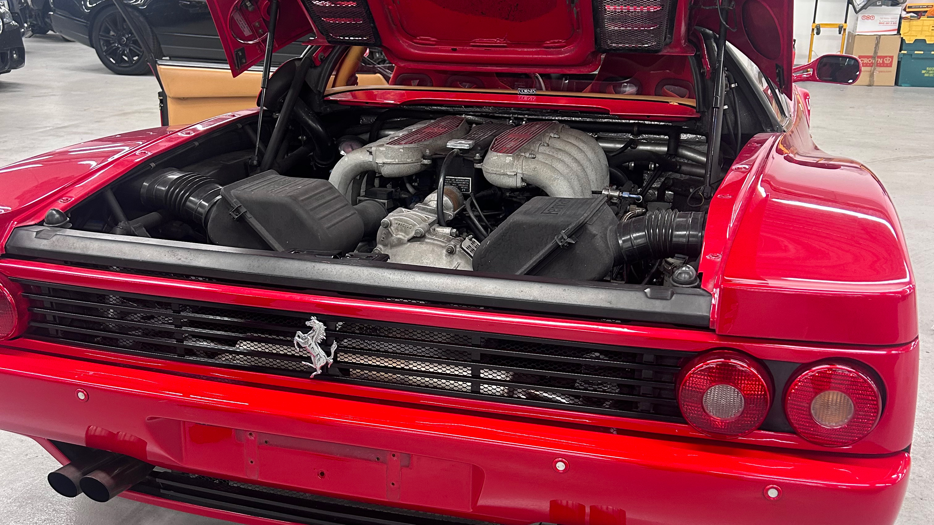 Gerhard Berger Ferrari F512M - rear