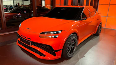 Genesis GV60 Magma Concept - front reveal