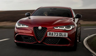 Alfa Romeo Giulia Quadrifoglio - front action