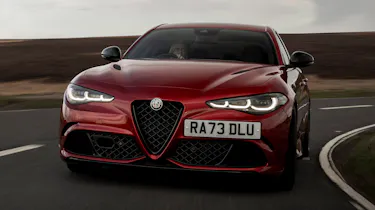 Alfa Romeo Giulia Quadrifoglio - front action