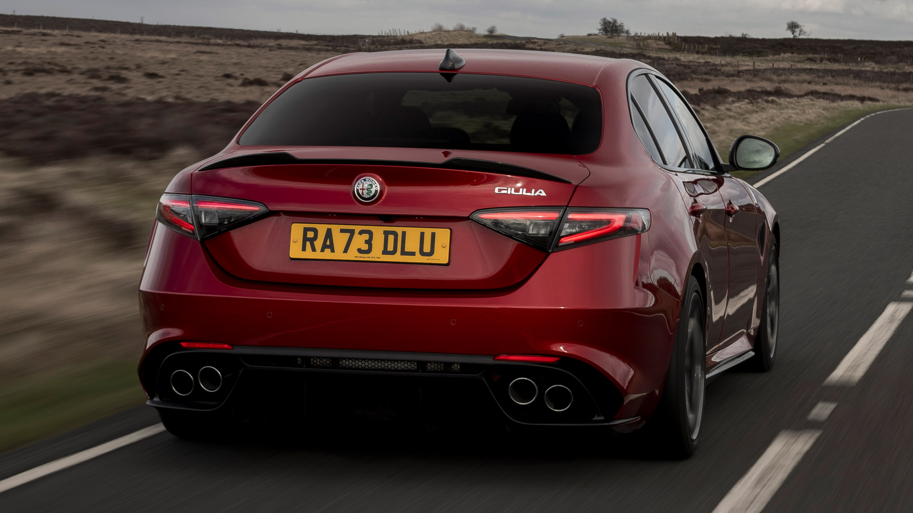 Alfa Romeo Giulia Quadrifoglio - rear