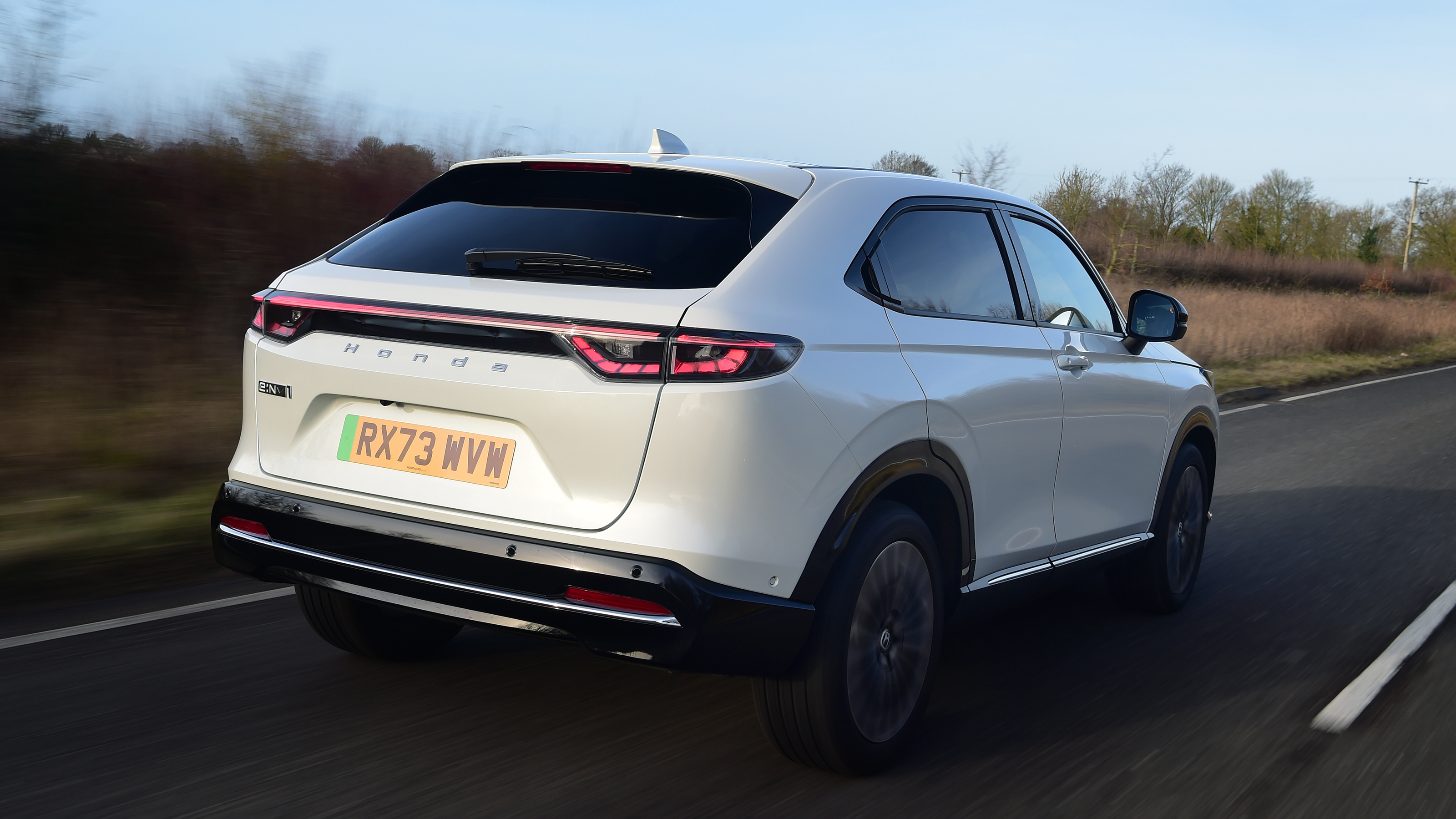 Honda e:Ny1 vs Hyundai Kona Electric - Honda e:Ny1 rera tracking 