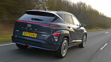 Honda e:Ny1 vs Hyundai Kona Electric - Hyundai Kona Electric rear tracking