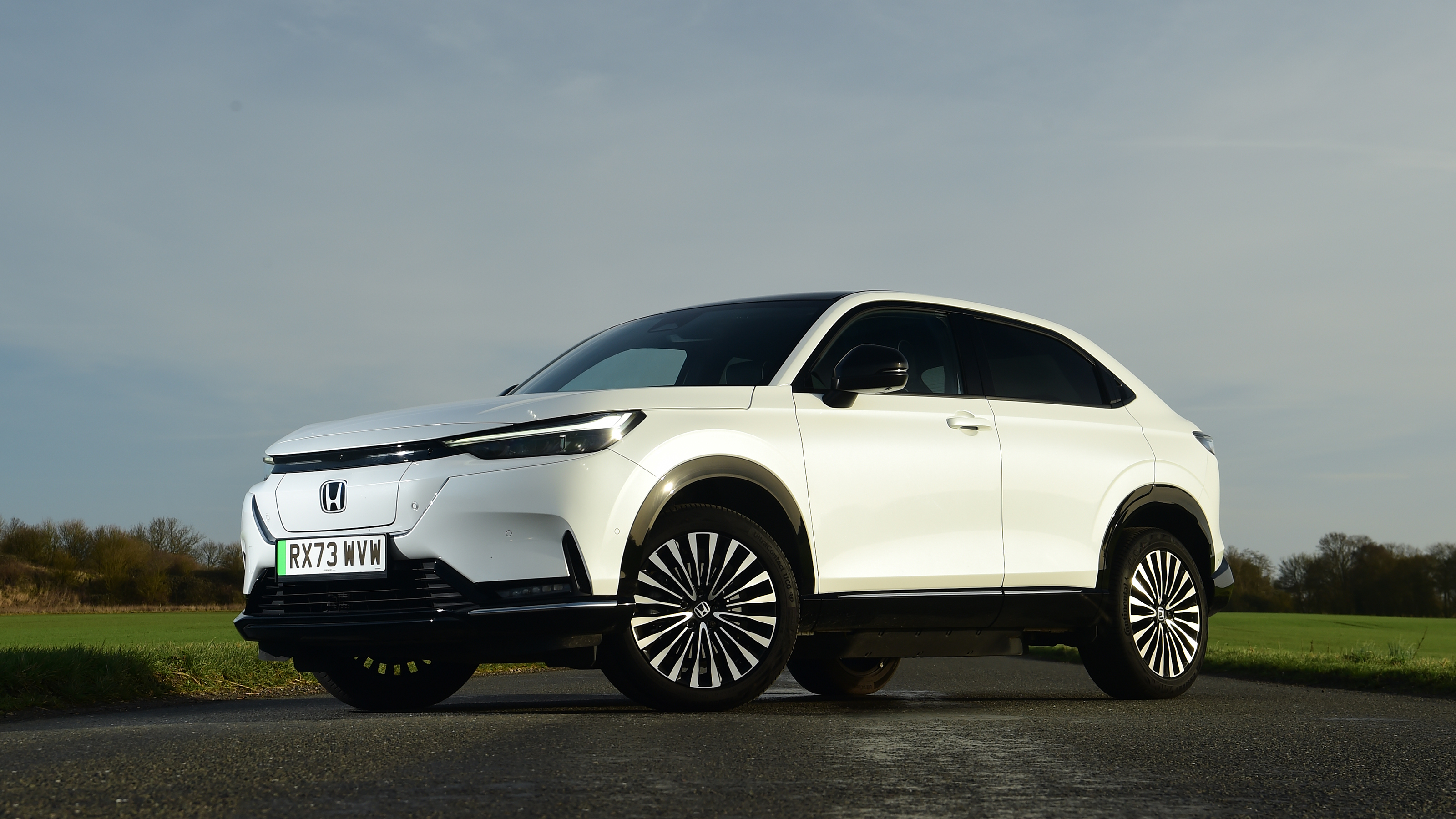 Honda e:Ny1 vs Hyundai Kona Electric - Honda e:Ny1 front static 