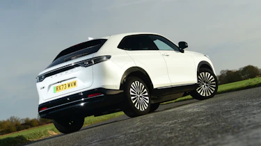 Honda e:Ny1 vs Hyundai Kona Electric - Honda e:Ny1 rear static
