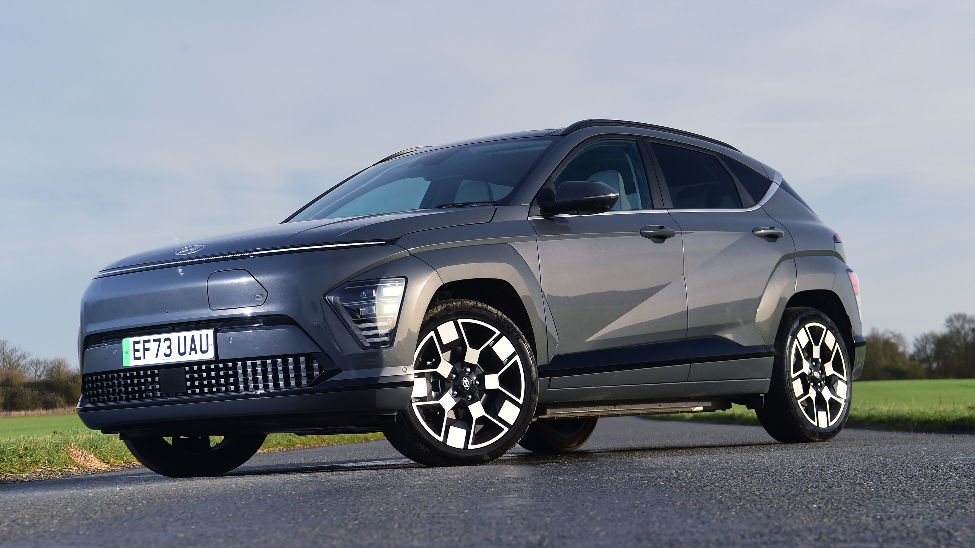 Honda e:Ny1 vs Hyundai Kona Electric - Hyundai Kona Electric front static 