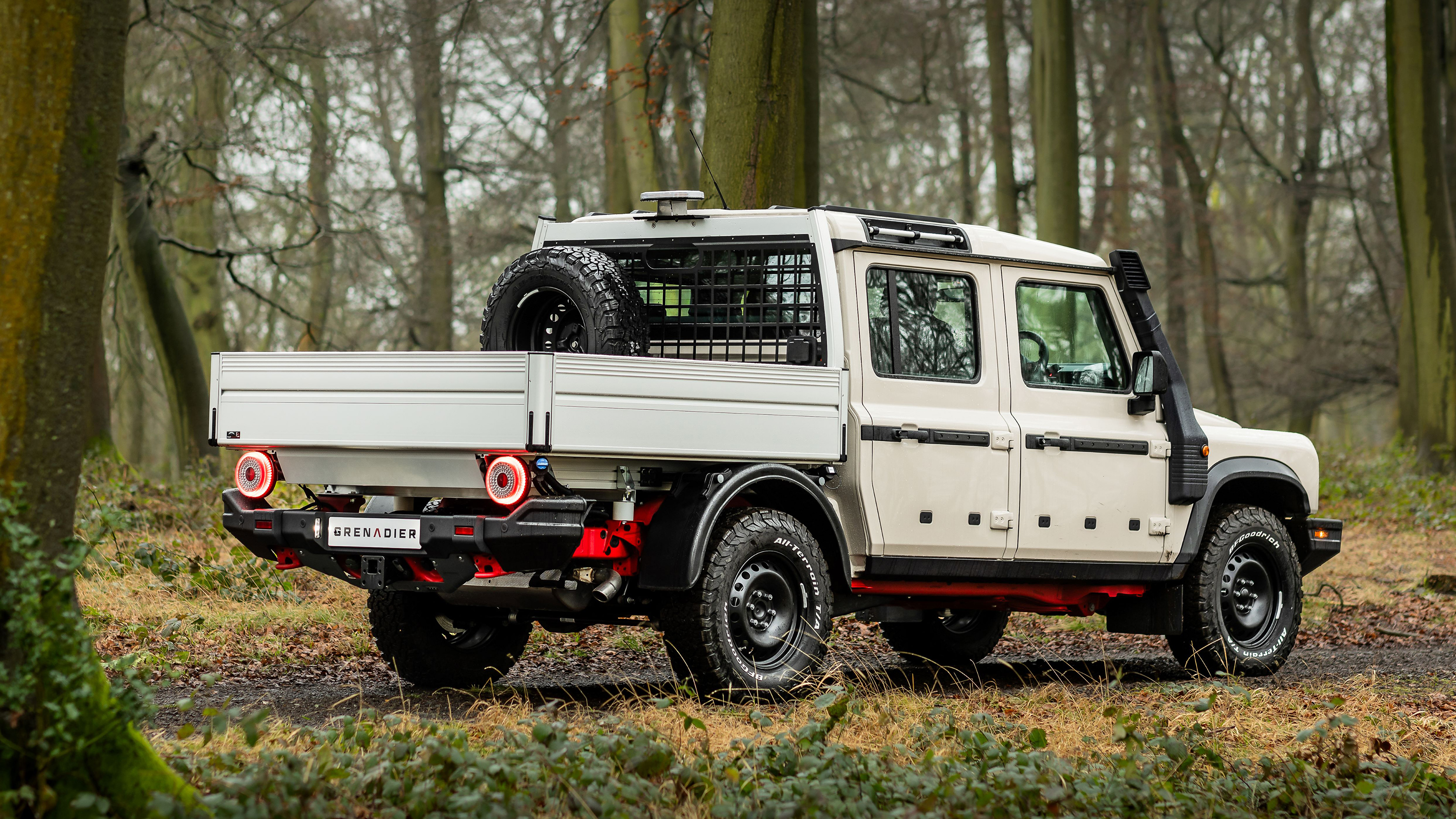 Ineos Grenadier Quartermaster chassis cab - rear quarter
