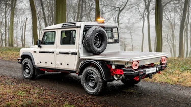 Ineos Grenadier Quartermaster chassis cab - rear