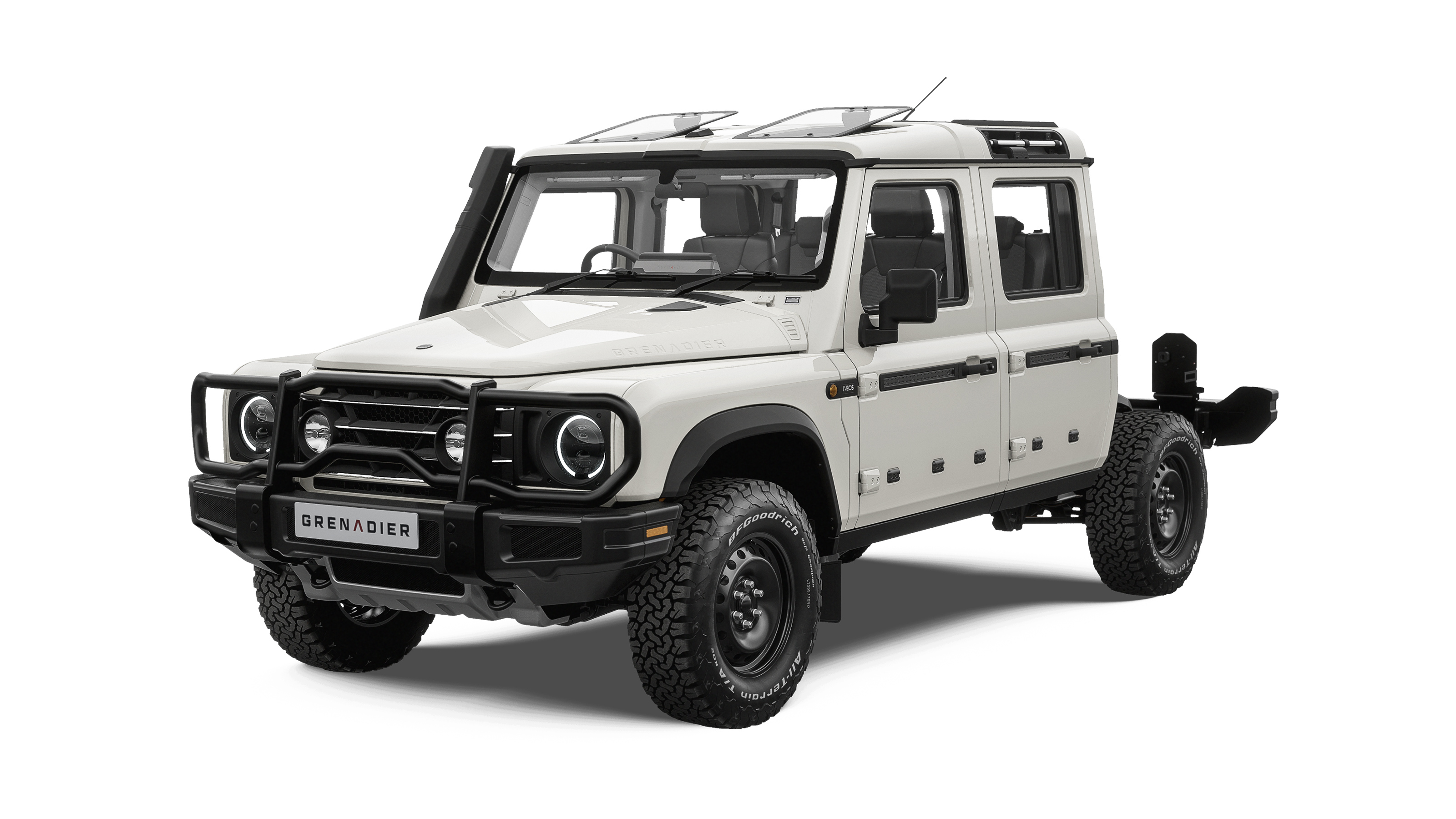 Ineos Grenadier Quartermaster chassis cab 