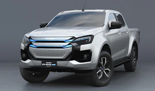 New Isuzu D-Max BEV prototype - front