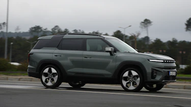 KGM Torres EVX driving