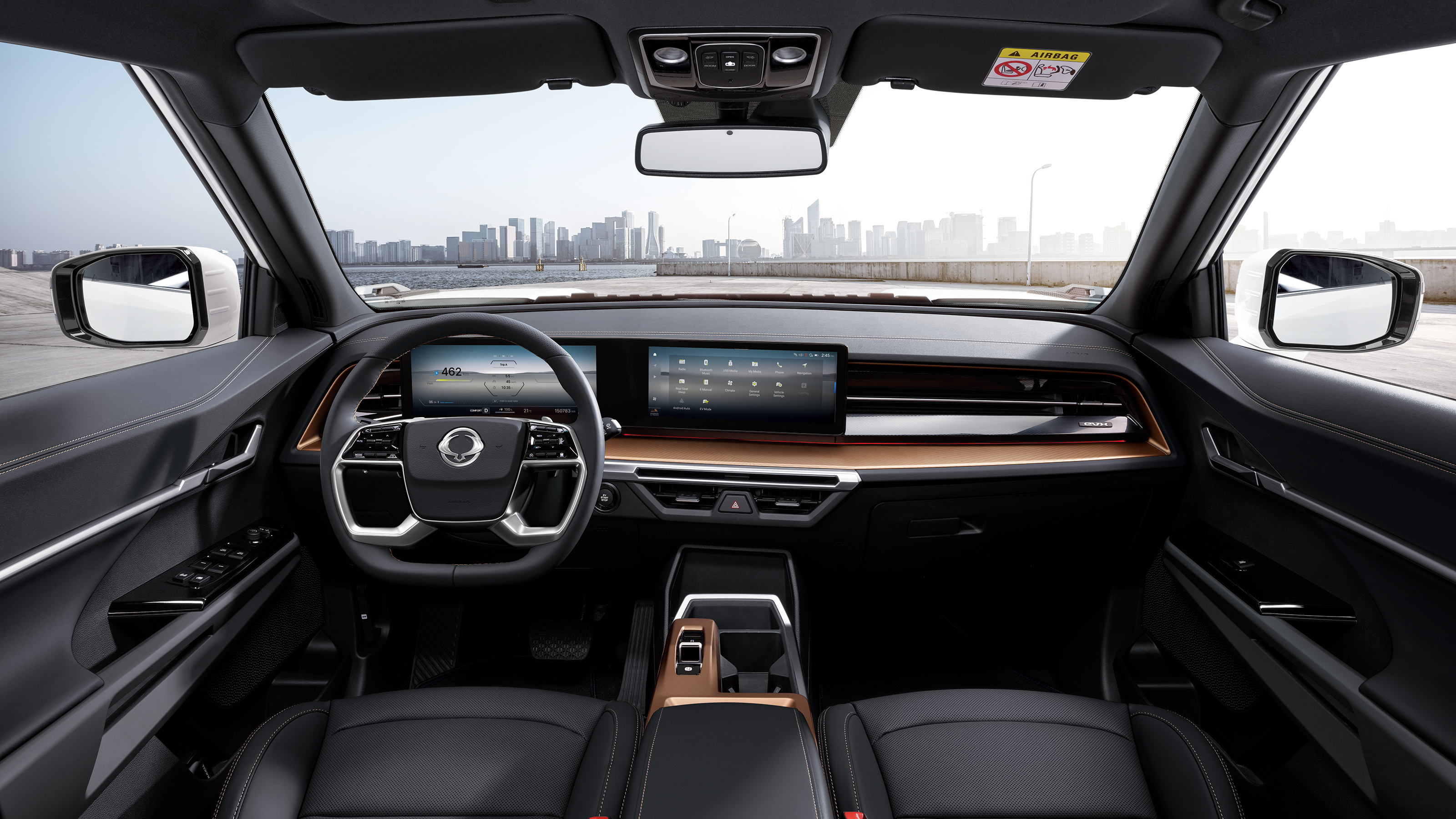 KGM Torres EVX interior 