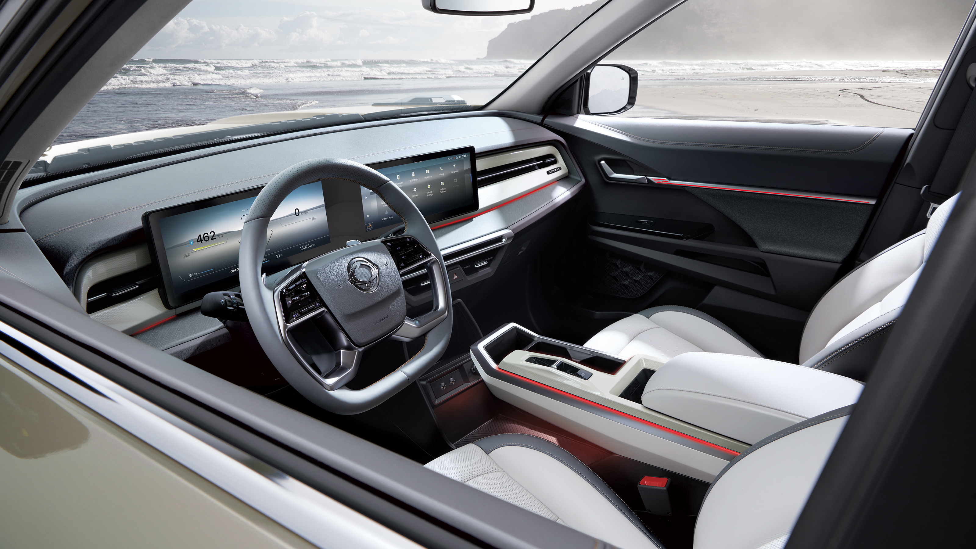 KGM Torres EVX interior 