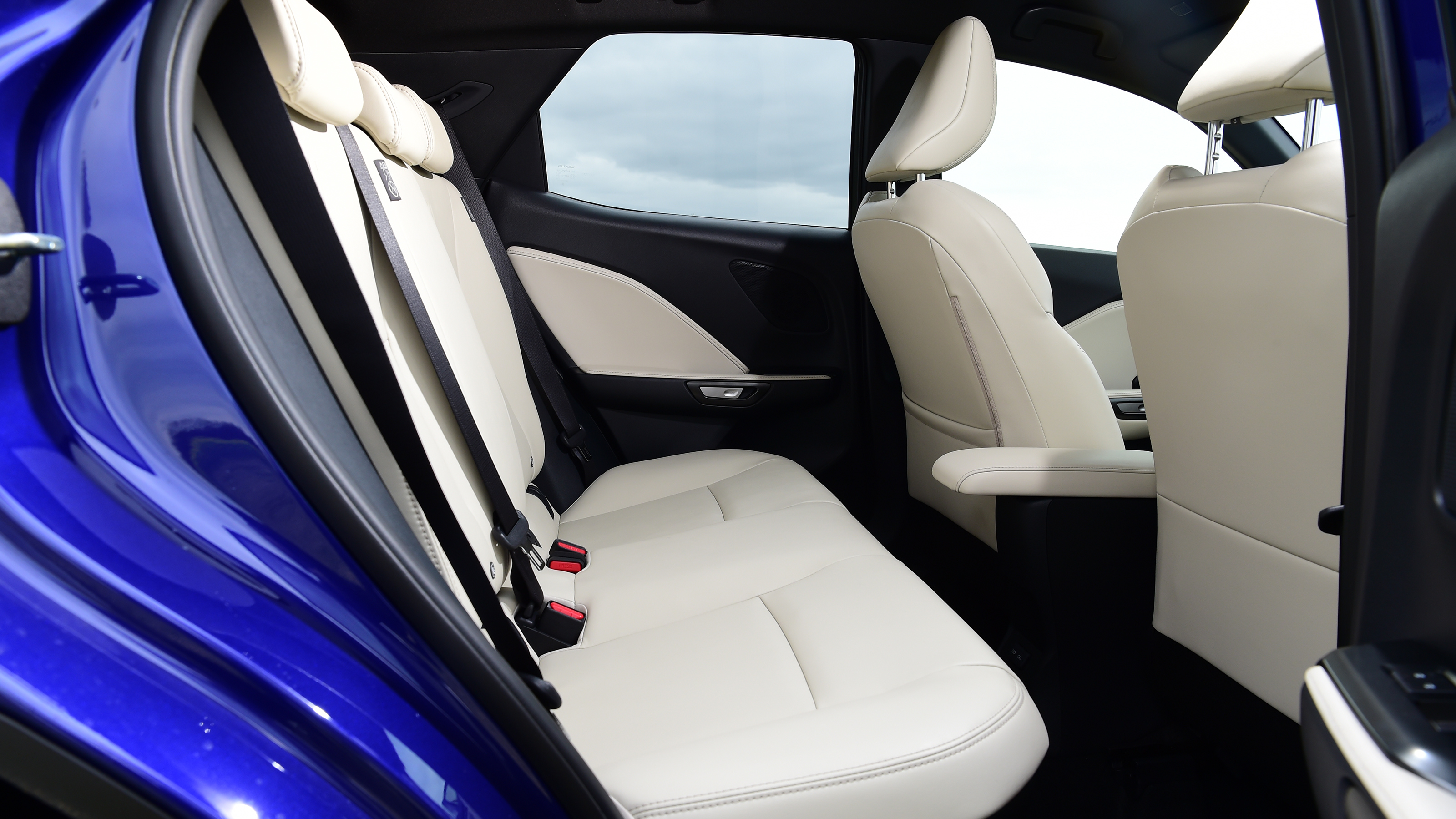 Lexus LBX - rear seats
