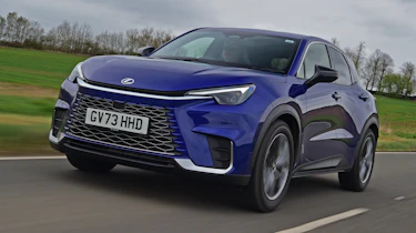 Lexus LBX - front tracking