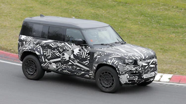 New Land Rover Defender Octa testing - front quarter