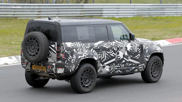 New Land Rover Defender Octa testing - rear cornering