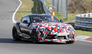 New Toyota Supra GRMN - front cornering