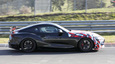 New Toyota Supra GRMN - side cornering