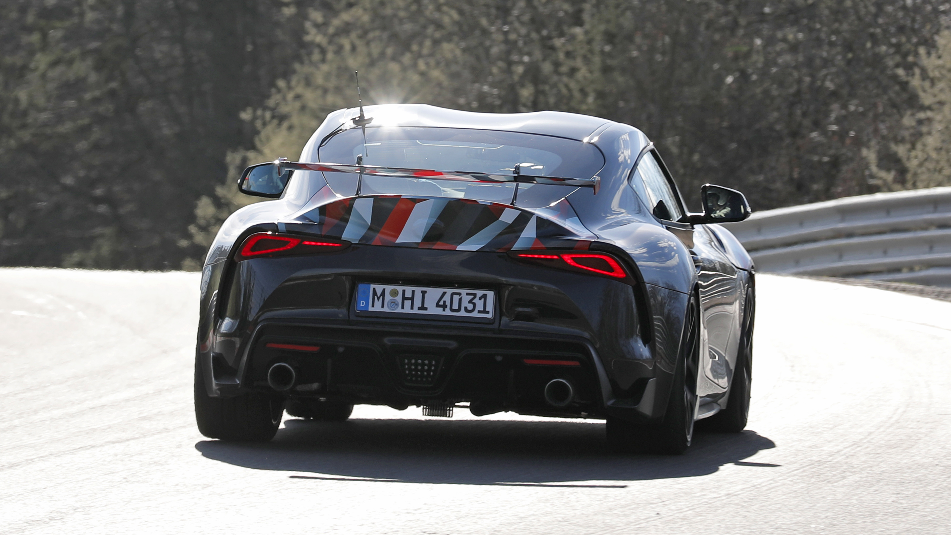 New Toyota Supra GRMN - rear action 