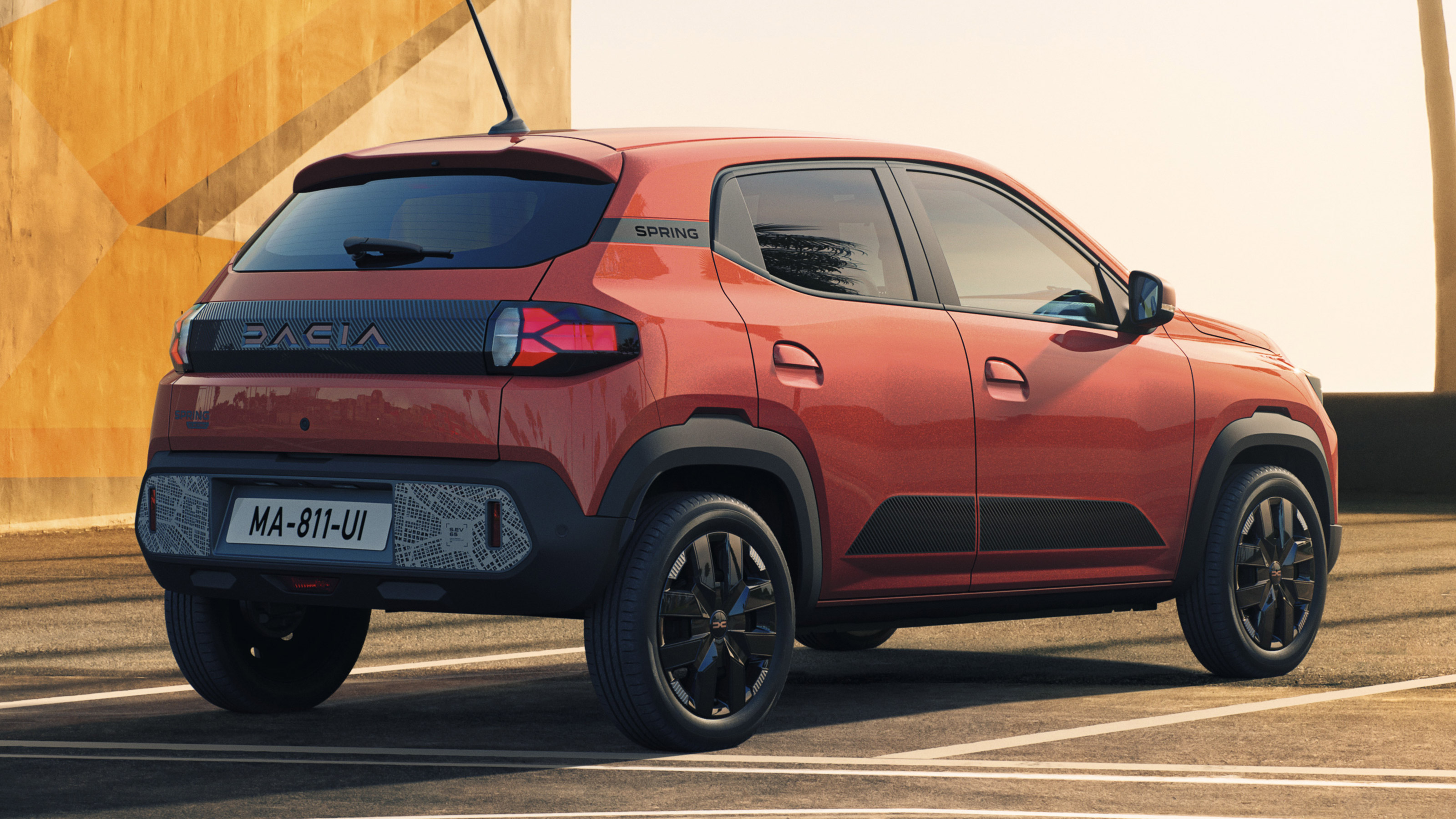 Dacia Spring - rear static