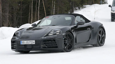 Porsche Boxster 718 EV - front