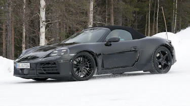 Porsche Boxster 718 EV - front cornering