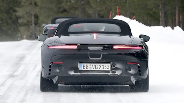 Porsche Boxster 718 EV - rear