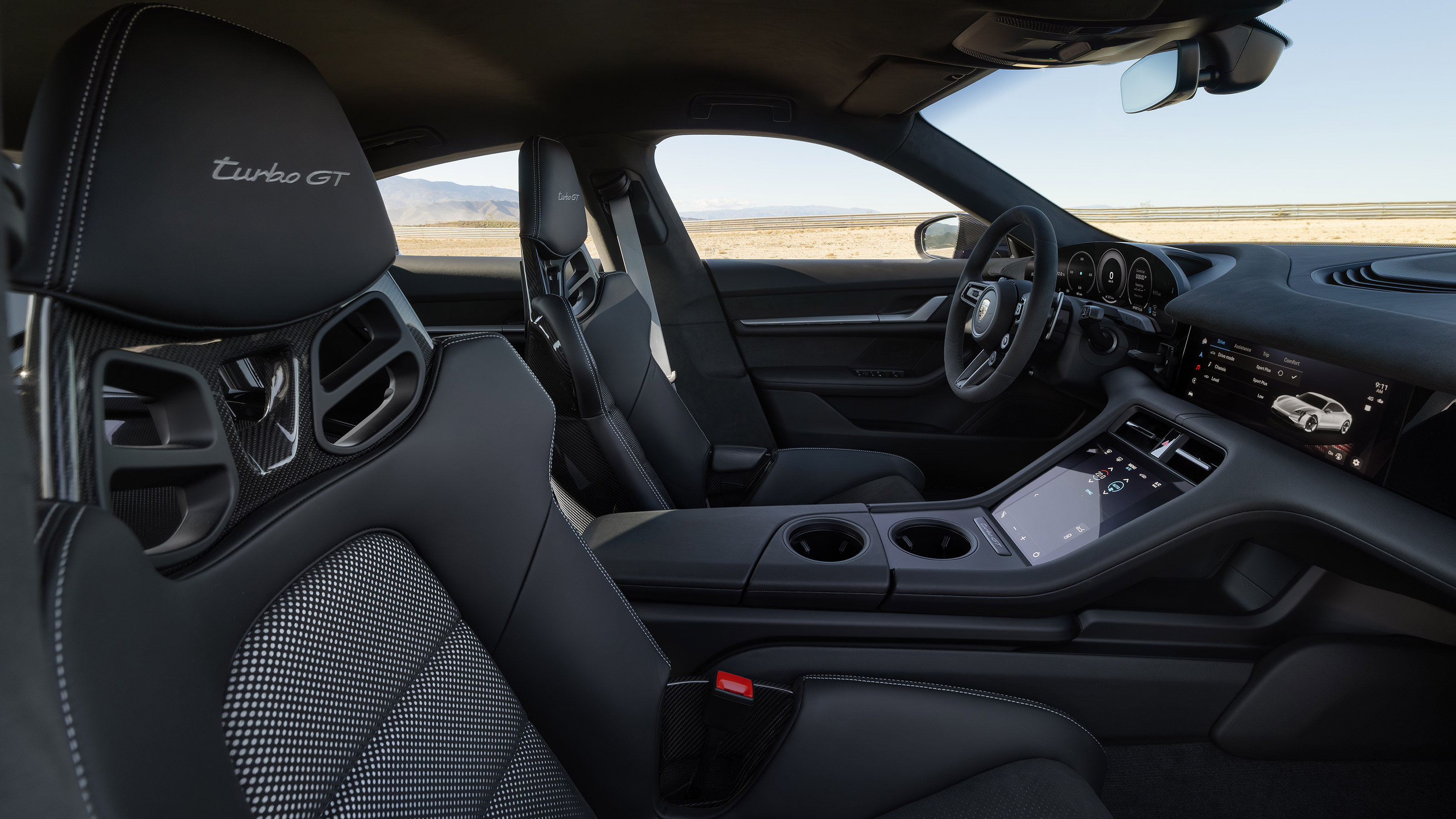 Porsche Taycan Turbo GT - seats