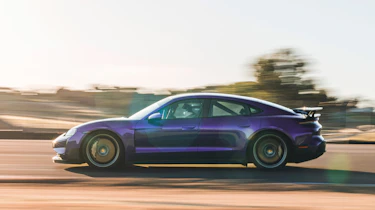 Porsche Taycan Turbo GT - side