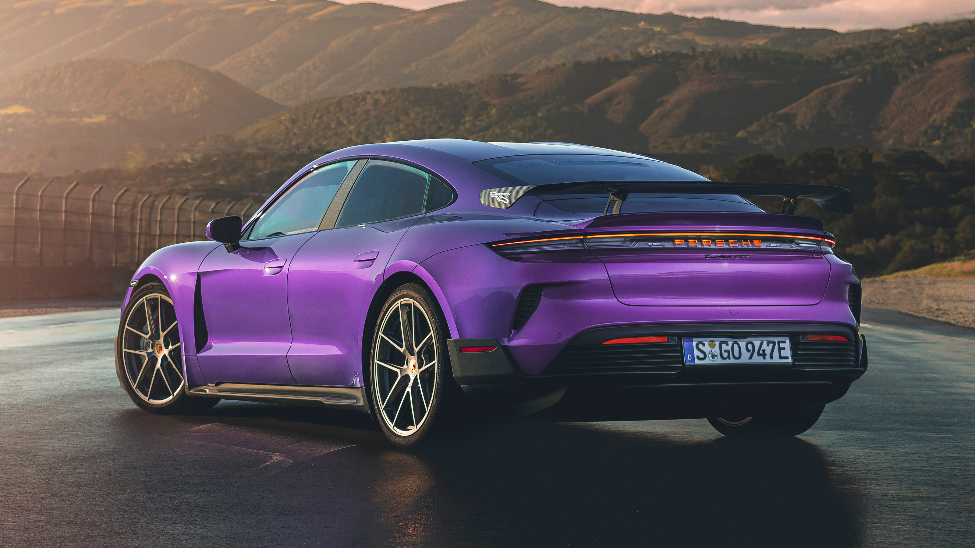 Porsche Taycan Turbo GT - rear