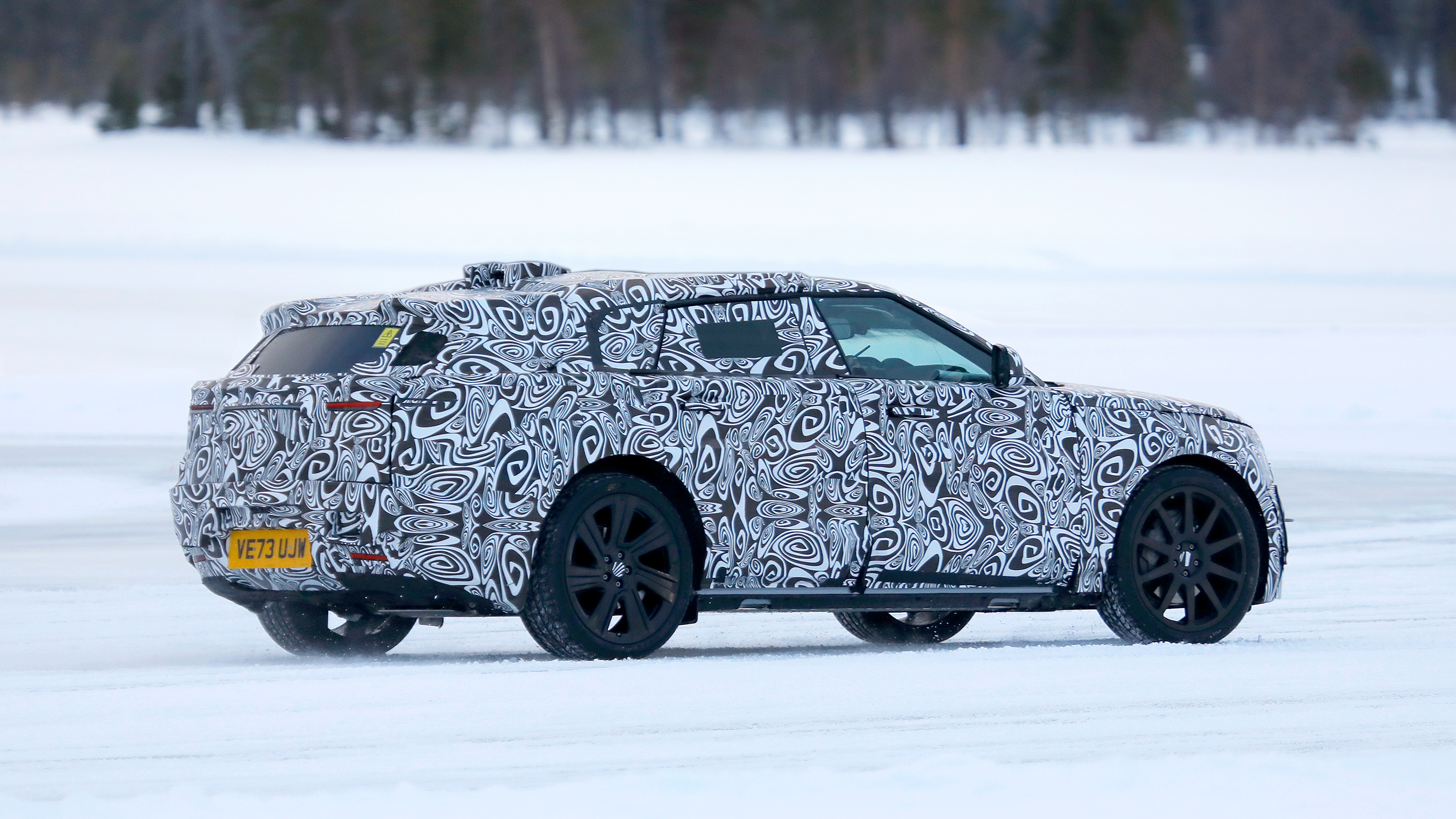 Range Rover Velar replacement EV - rear 