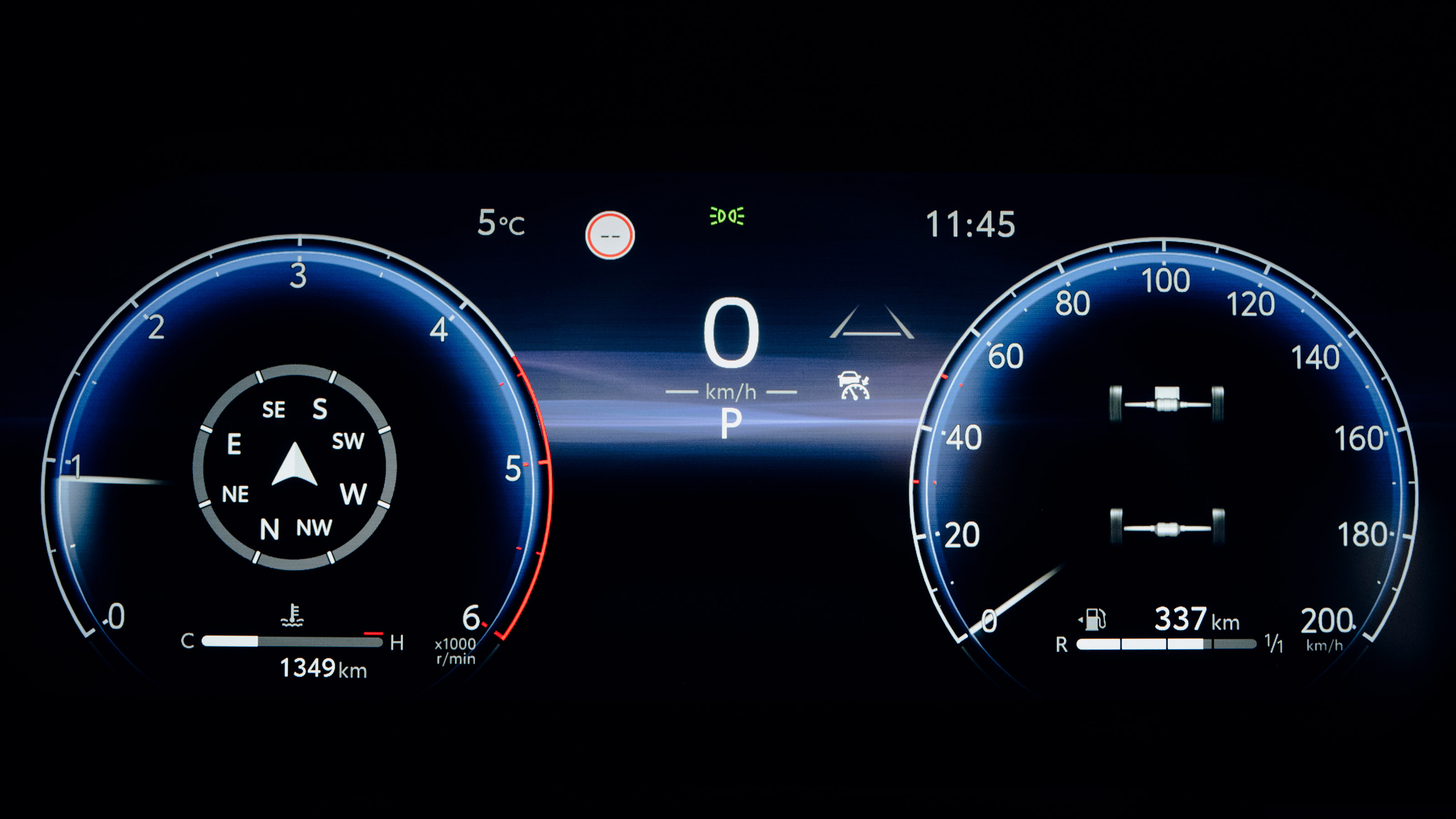 Toyota Land Cruiser - dials