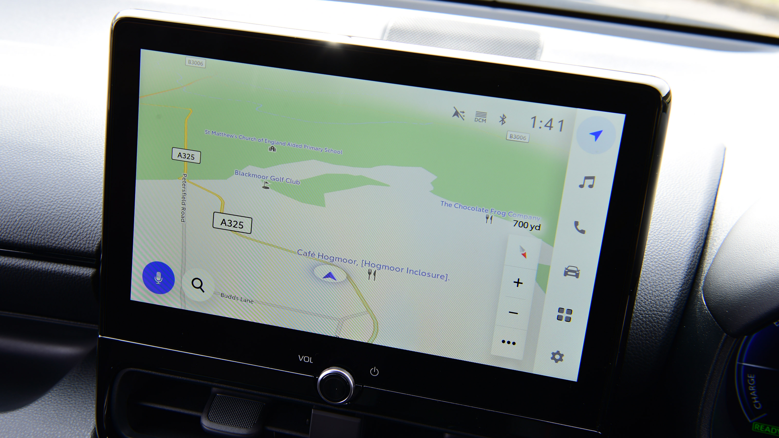 Toyota Yaris GR Sport hybrid - sat-nav