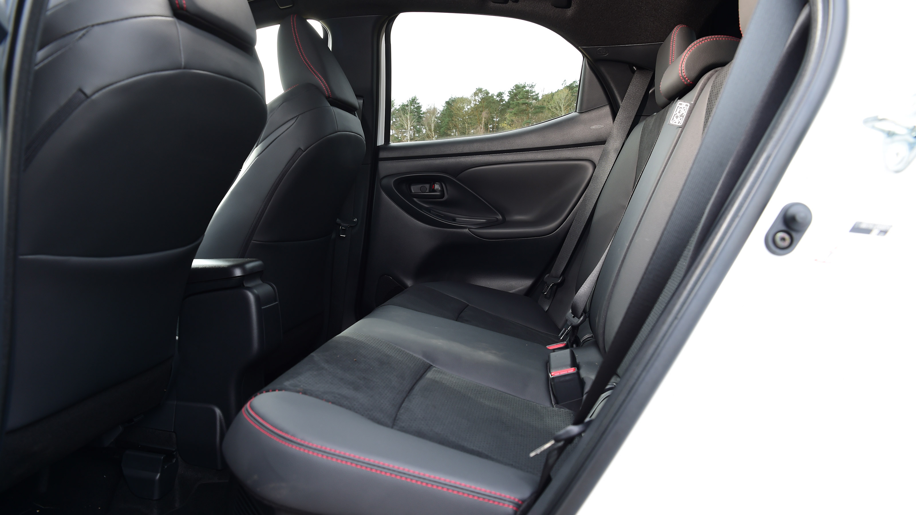 Toyota Yaris GR Sport hybrid - rear seats