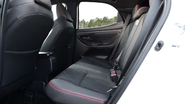 Toyota Yaris GR Sport hybrid - rear seats
