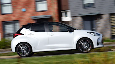 Toyota Yaris GR Sport hybrid - side