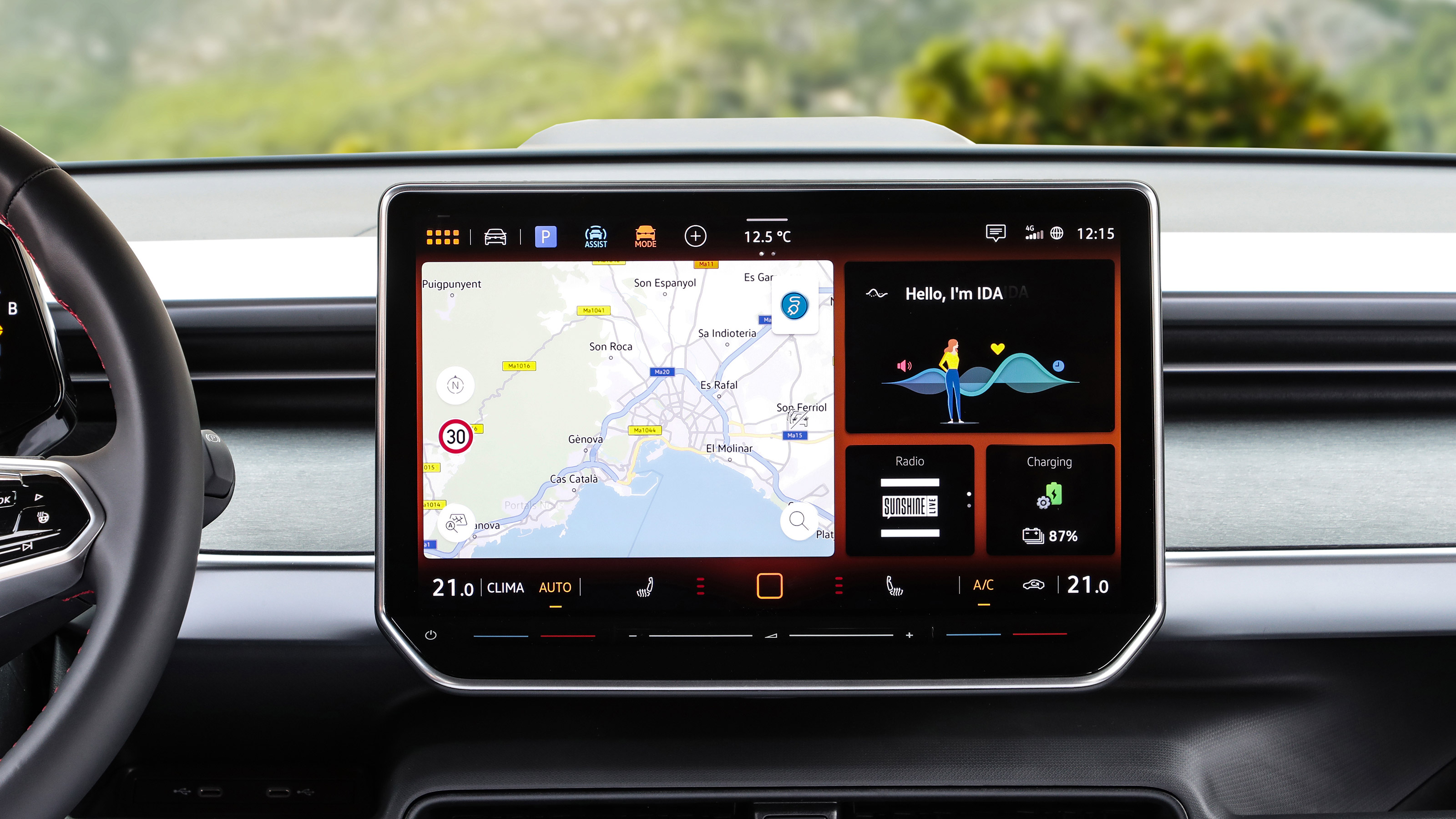 Volkswagen ID. Buzz GTX - screen