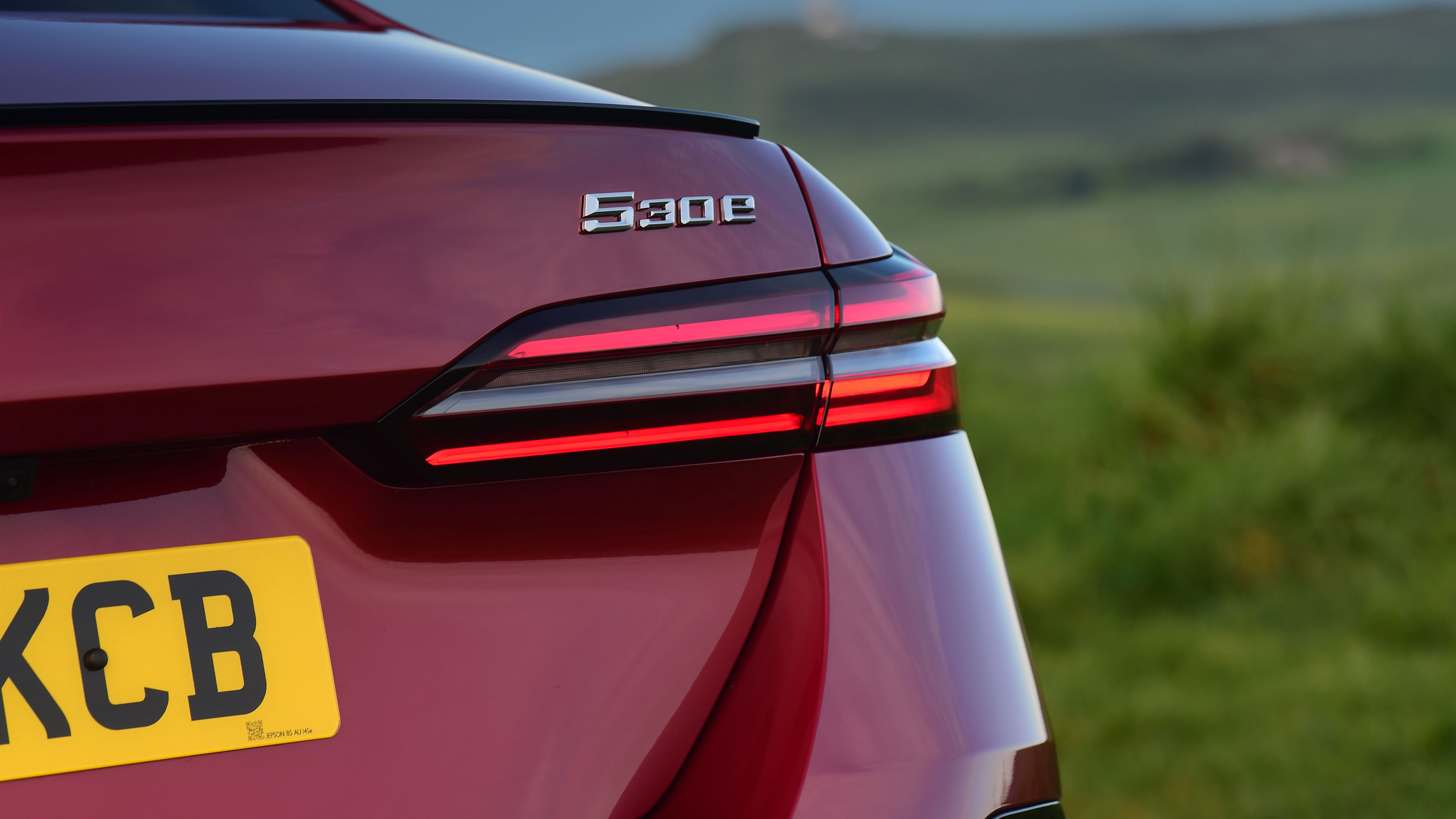 BMW 530e - tail light