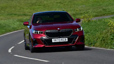 BMW 530e - front cornering