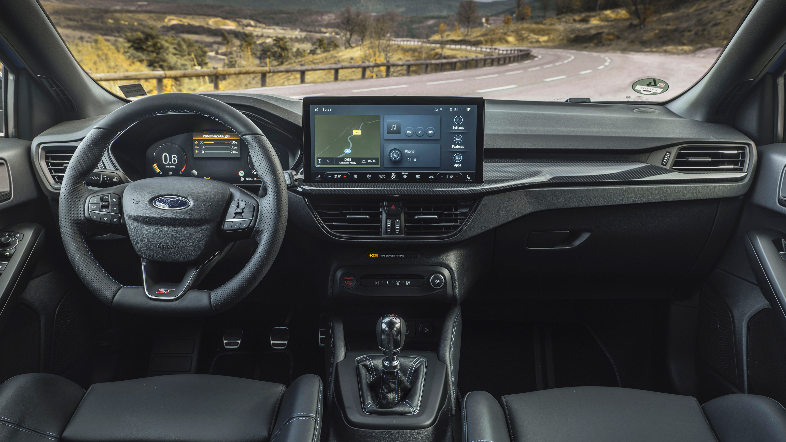 2024 Ford Focus ST Edition - front interior 
