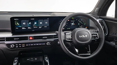 2024 Kia Sorento - driver's displays and steering wheel