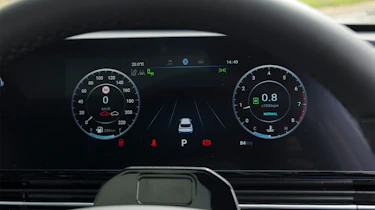 2024 Omoda 5 prototype - digital dashboard