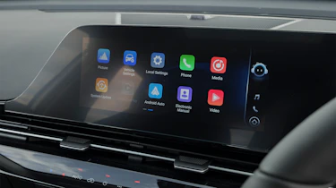 2024 Omoda 5 prototype - infotainment screen