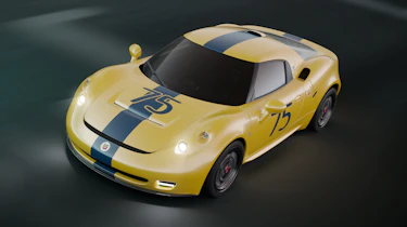 Abarth Classiche 1300 OT render - front