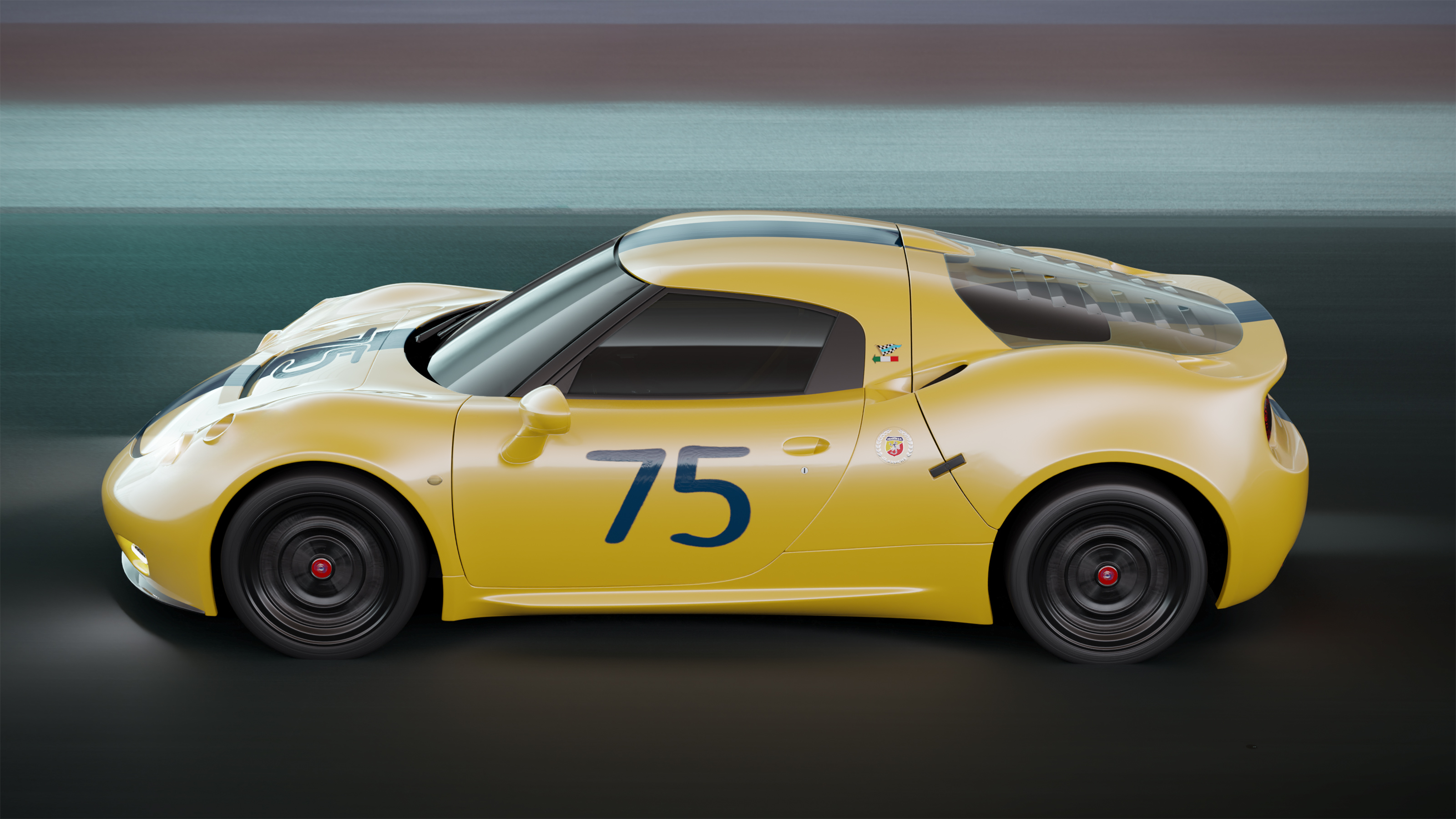Abarth Classiche 1300 OT render - side