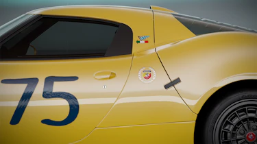 Abarth Classiche 1300 OT render - side details