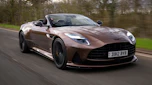 Aston Martin DB12 Volante - front tracking