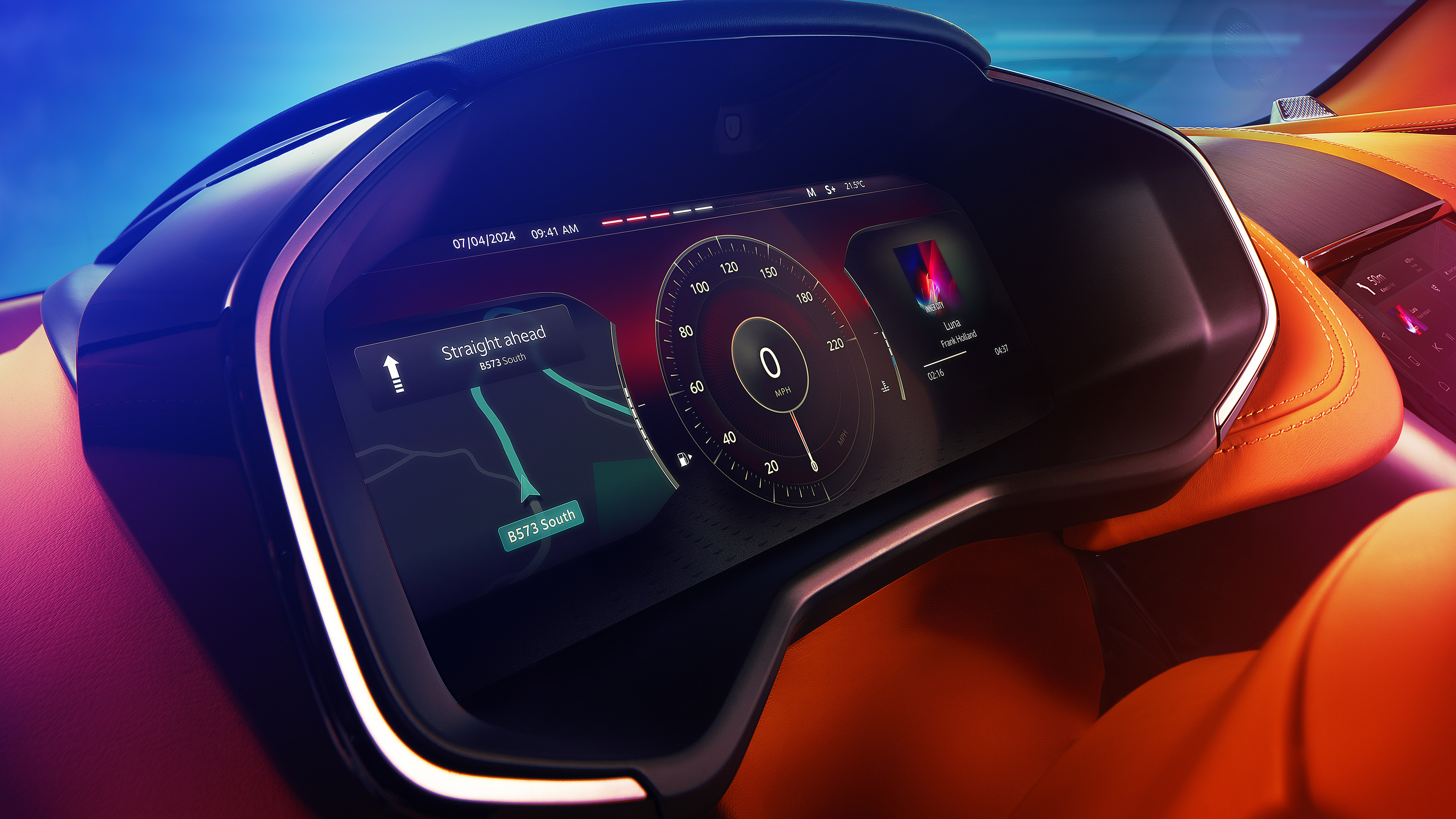 Aston Martin DBX707 - dials