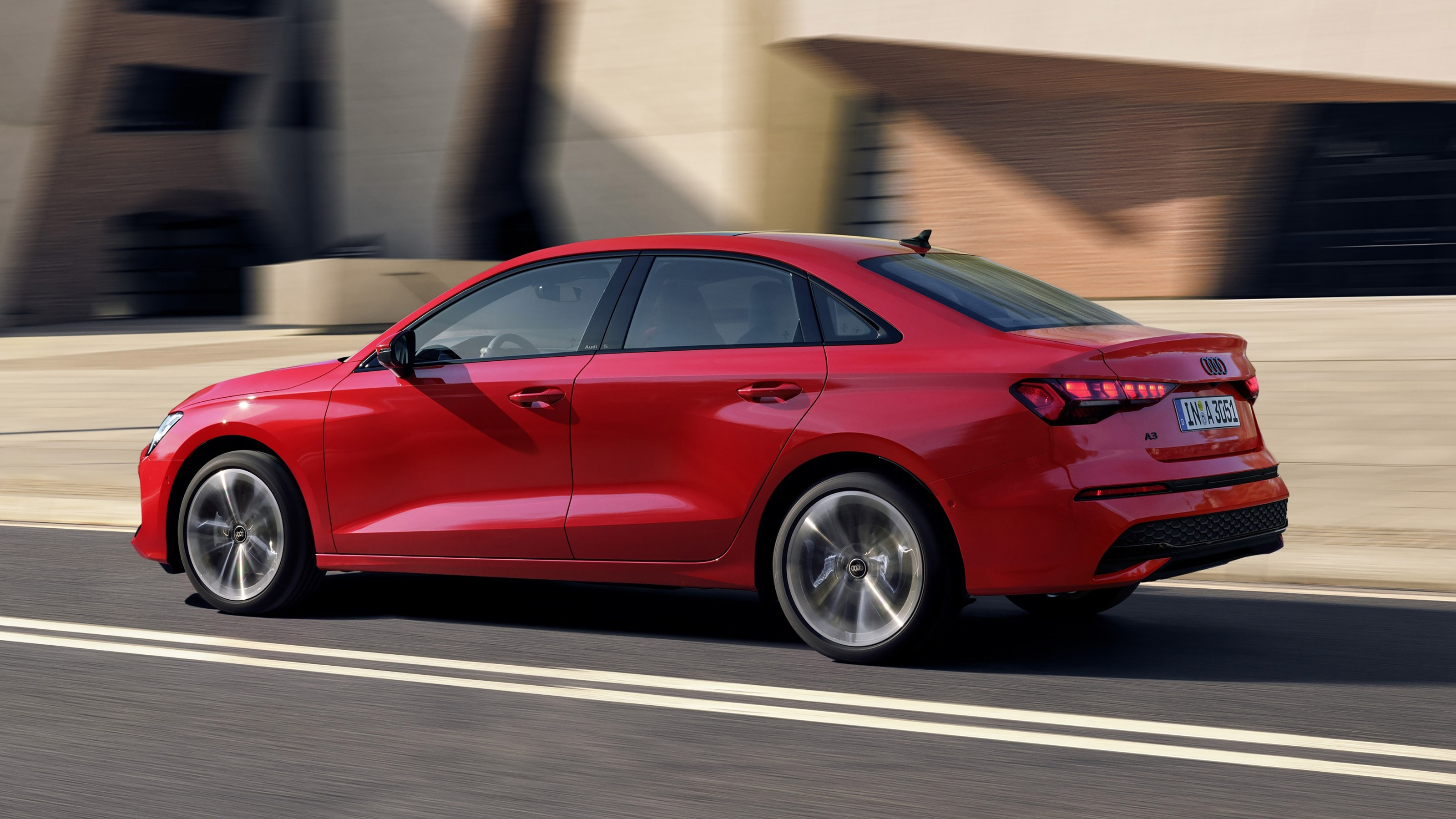 Audi A3 Saloon - rear action